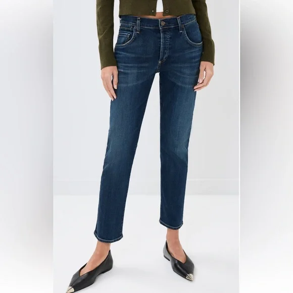 Citizens Of Humanity Emerson Slim Boyfriend Jeans Size 26 EUC - Picture 2 of 16